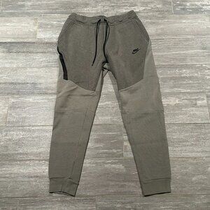 Nike Tech Fleece Joggers Mens Size S Small Dark Stucco 805162-005
